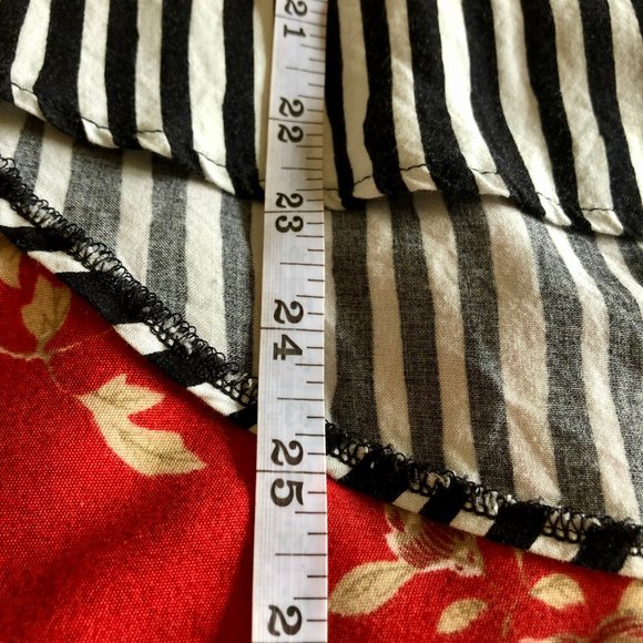 Vero Moda Zebra Print Black & White Tunic Blouse XS - Picture 12 of 15